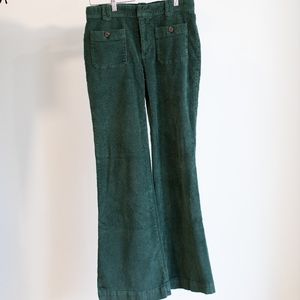 Free People Hip Hugging Flared Corduroy Pan